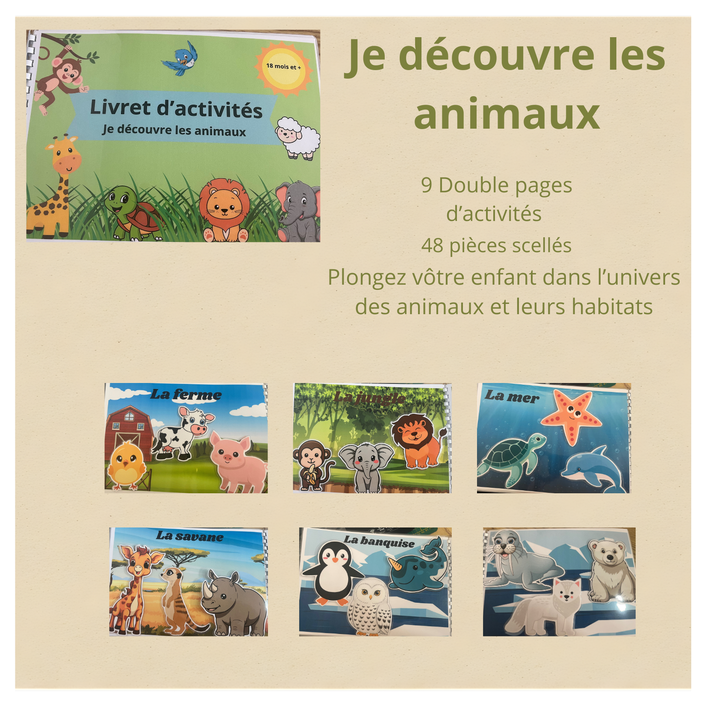 Je découvre les animaux