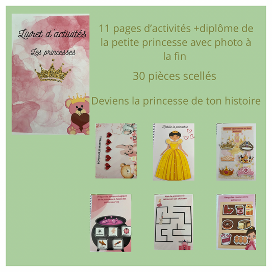 Livret d’activités Les princesses