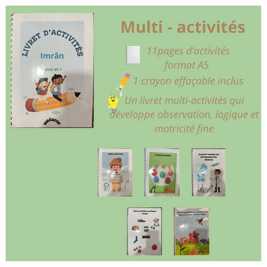 Livret multi-activités A5