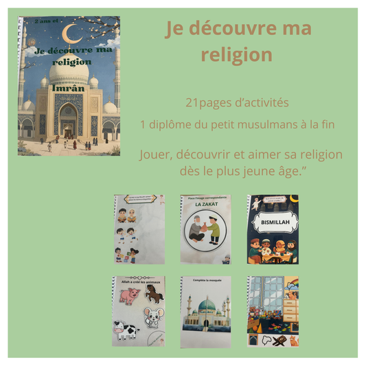 Livret d’activités “Je découvre ma religion ”